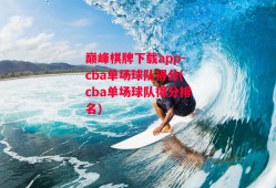 巅峰棋牌下载app-cba单场球队得分(cba单场球队得分排名)